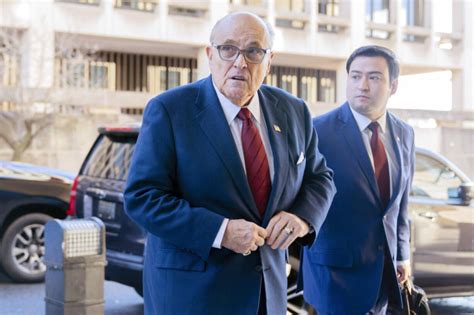 Jury seated in election workers’ defamation damages trial against Rudy Giuliani